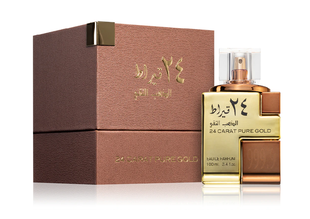 Lattafa 24 Carat Pure Gold Eau De Parfum 100ml Women Fragrance