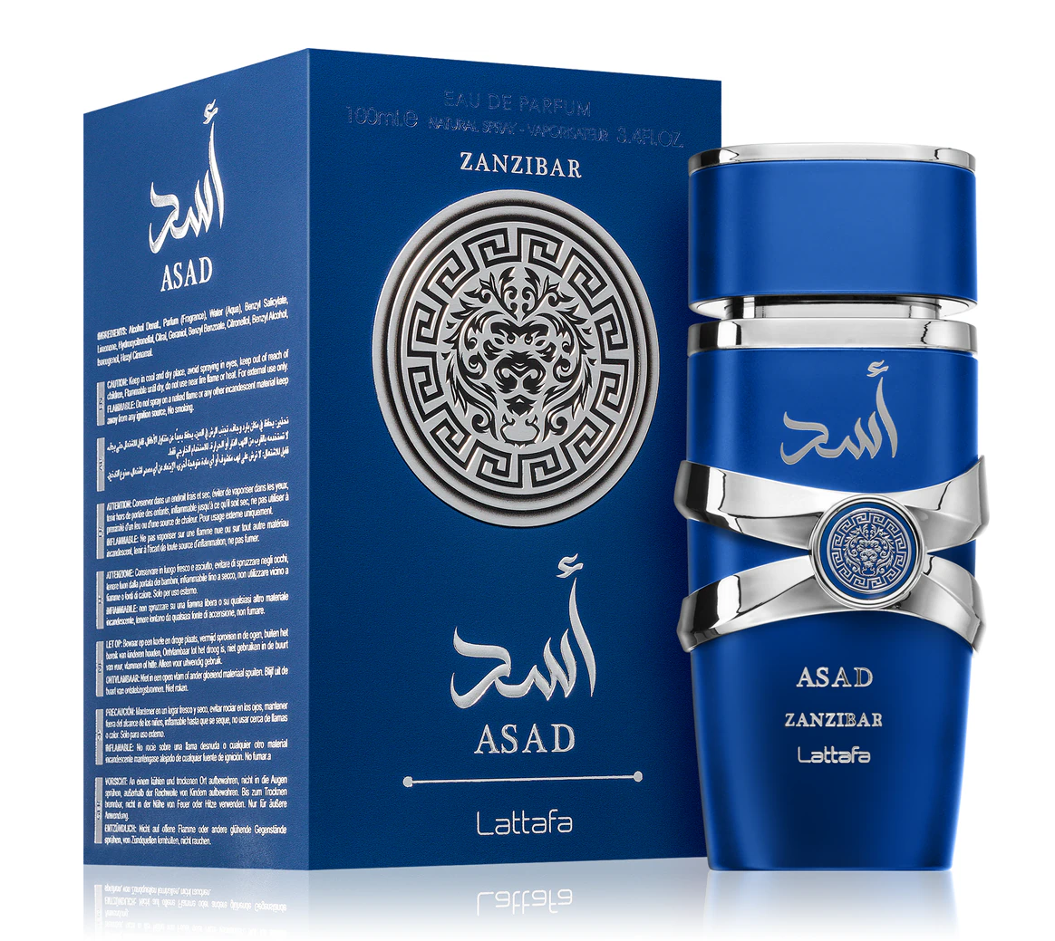 Asad Zanzibar eau de parfum 100ml men fragrance